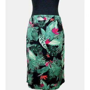 Lord And  Taylor Tropical Pencil Skirt